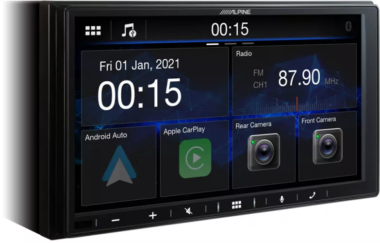 Alpine ILX-W690D compatibil Apple carplay si Android auto ecran 7 DAB+ ...