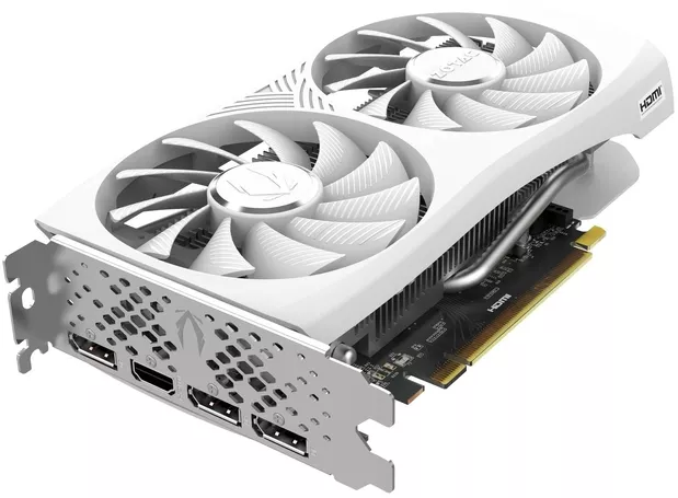 Placa Video ZOTAC GAMING GeForce RTX 4060 8GB Twin Edge OC White