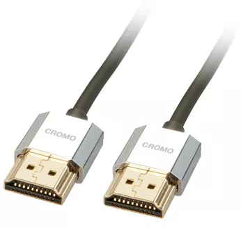 Cablu Lindy LY-41671 HDMI - HDMI 1m Silver — imaginea 3