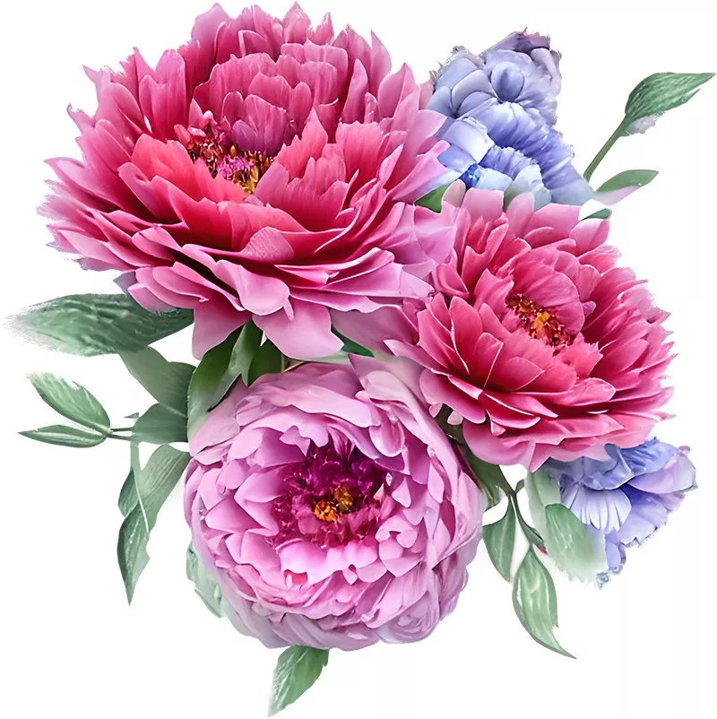 Sticker decorativ Flori Roz 60 cm 8009ST lp92_885754286