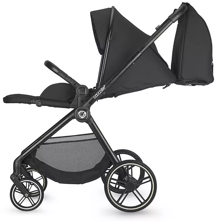 Carucior 2 in 1 Coccolle Lissia cu trei piese distincte scoica