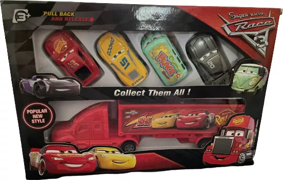 Set de joaca 5 masinute Disney Cars