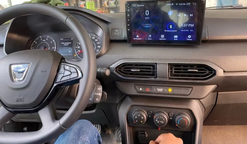 Navigatie Dedicata Dacia Logan 3 2021- prezent cu Android - 6+128 GB - slot SIM 4G - Octa Core Radio DSP GPS USB RDS Bluetooth Internet Wi