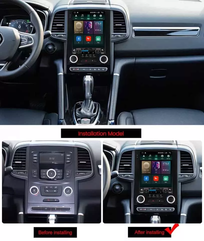 Navigatie Dedicata Renault Talisman cu Android - 6+128 GB - slot SIM 4G - Octa Core Radio DSP GPS USB RDS Bluetooth Internet WiFi MirrorLink