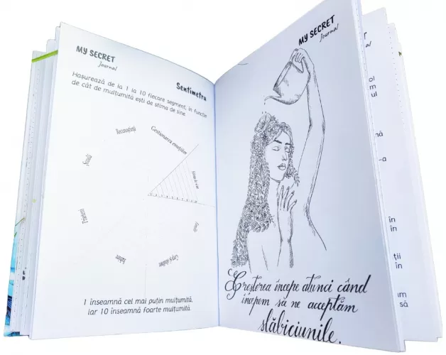 My Secret Journal Partea 1 - Jurnal pentru terapie de sine