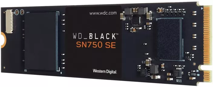 SSD WD Black SN750 SE 500GB PCI Express 4.0 x4 M.2 NVMe 2280