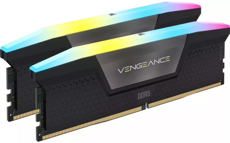 Kit RAM Corsair DDR5 64GB 5600MHz CL40 2X32GB RGB Vengeance