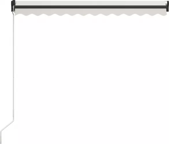 VidaXL Copertina retractabila manual crem 300 x 250 cm 3055185 - cel.ro