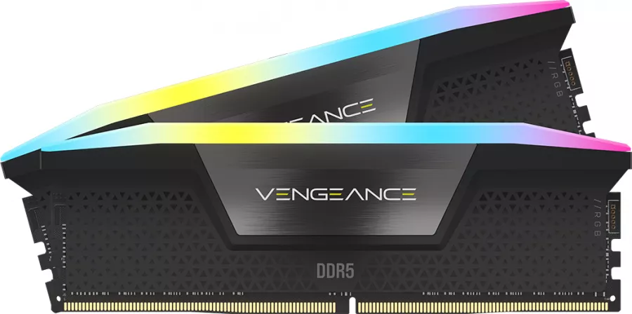 Kit RAM Corsair DDR5 64GB 6000MHz CL36 2X32GB RGB Vengeance