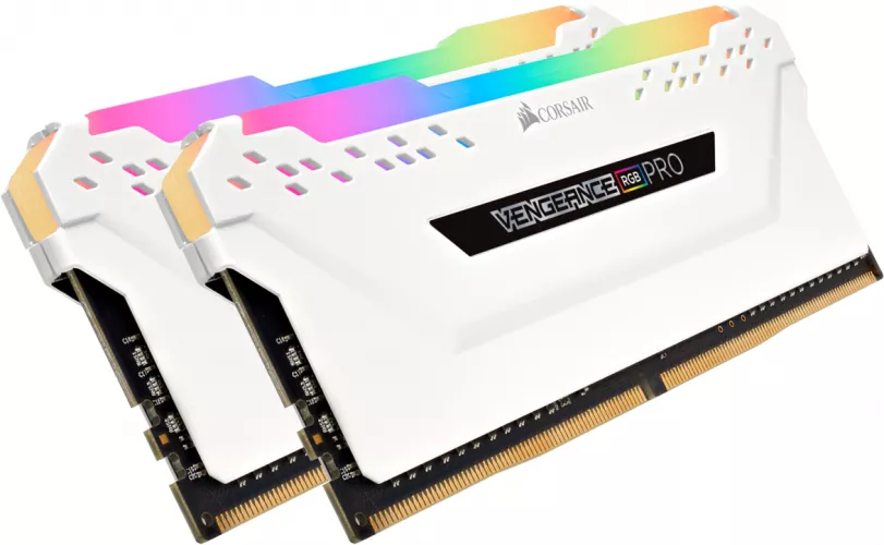 Kit RAM Corsair DDR4 32GB 3200MHz CL16 RGB Vengeance PRO White
