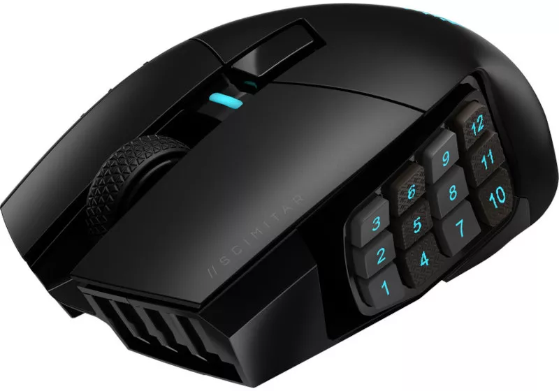 Mouse Gaming Corsair Scimitar RGB Elite Wireless Black