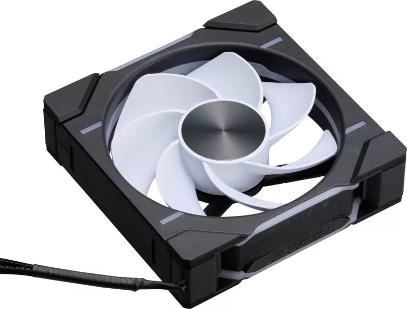 TZMRIT UNI FAN 3 Pack Zwart, MR-KB120 Infinity Mirror A-RGB ventilator met controller, 120 mm
