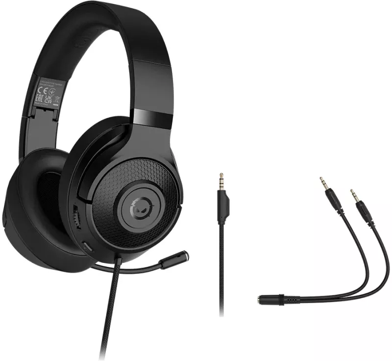 Căști Gaming Lorgar Noah 101 Black — imaginea 6