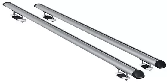Barre Portatutto Per Tetto Mitsubishi Pajero V60 3 Porte 1999-2006 - 2 Barre In Alluminio Grigio