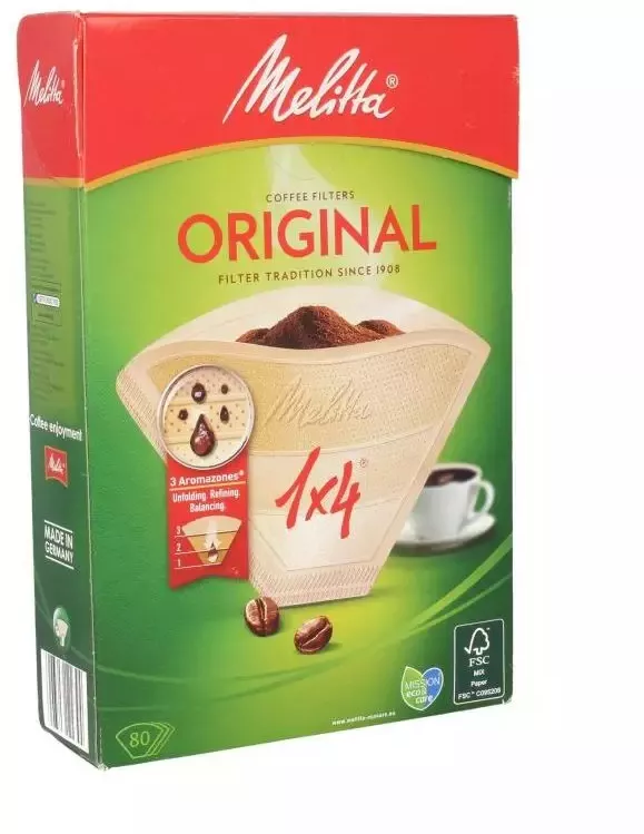 Set 80 filtre universale cafetiera nr. 4, DeLonghi Melitta MEL0109761 — imaginea 3