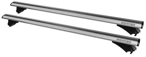 Barres De Toit Transversales OMAC Pour Jaguar F-Pace (2016-2020) - Noir - Charge 50 Kg