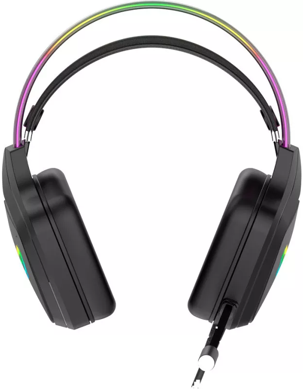 Casti Gaming Canyon GH-9A Darkless RGB Black