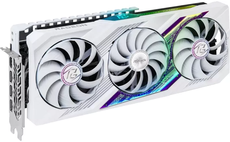 Placa video ASRock Radeon RX 7900 XT Phantom Gaming White OC 20GB