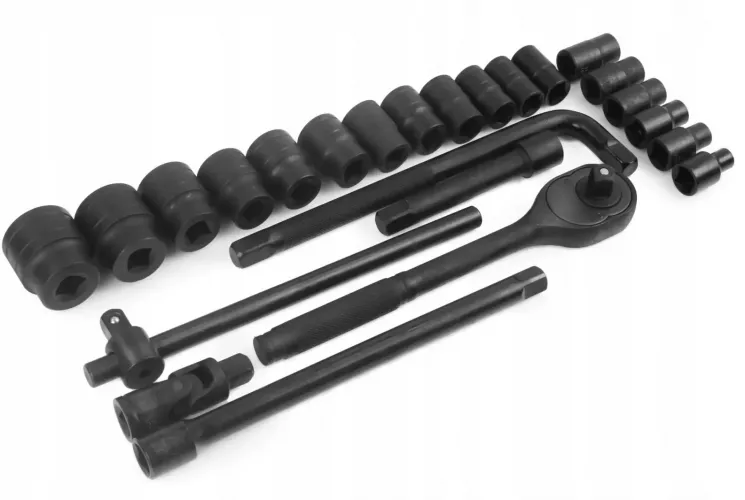 Taguri Chei Trusa Profesionala chei tubulare 1/2 de impact cu 24 piese Chrome Vanadium