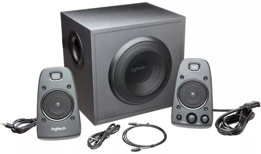 Boxe 2.1 Logitech Z625 200W Optical-In S/PDIF RCA Black 980-001256