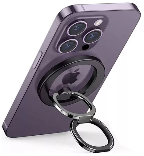 Suport pentru telefon tip popsocket inel dublu HaloLock Stand ...