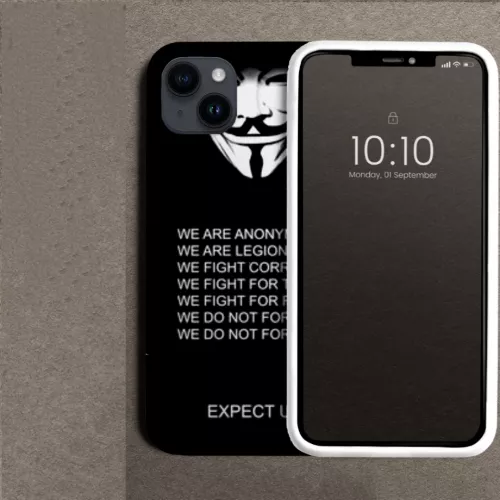 Husa pentru Xiaomi Mi 11 Lite 4G din Silicon Model Anonymous Hacker - 3