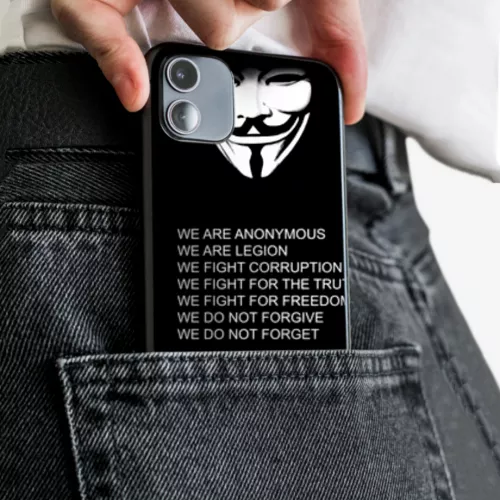 Husa pentru Xiaomi Mi 11 Lite 4G din Silicon Model Anonymous Hacker - 3