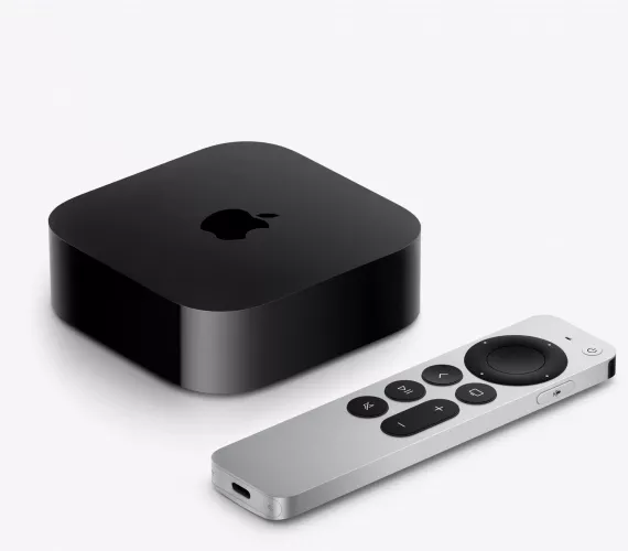 Mediaplayer Apple TV 4K 2022 64GB Wi-Fi Negru