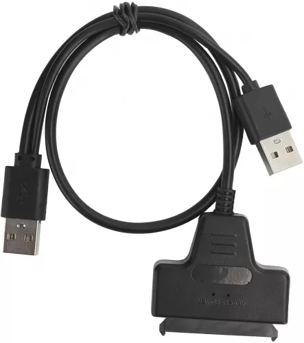 Cablu adaptor dublu SATA 2.5 la USB 2.0 Zola® lungimea cablului 43 cm ...