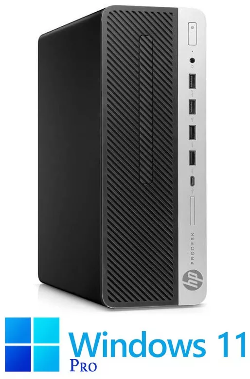Calculatoare HP ProDesk 600 G5 SFF Hexa Core i5-9500 256GB SSD Win