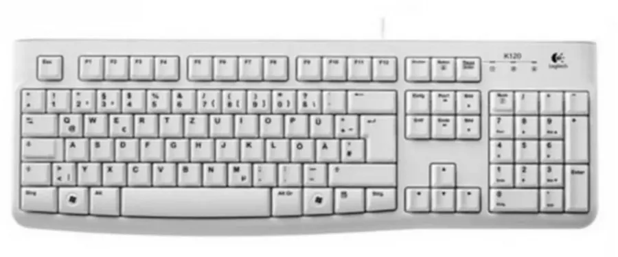Tastatura standard Logitech Alb