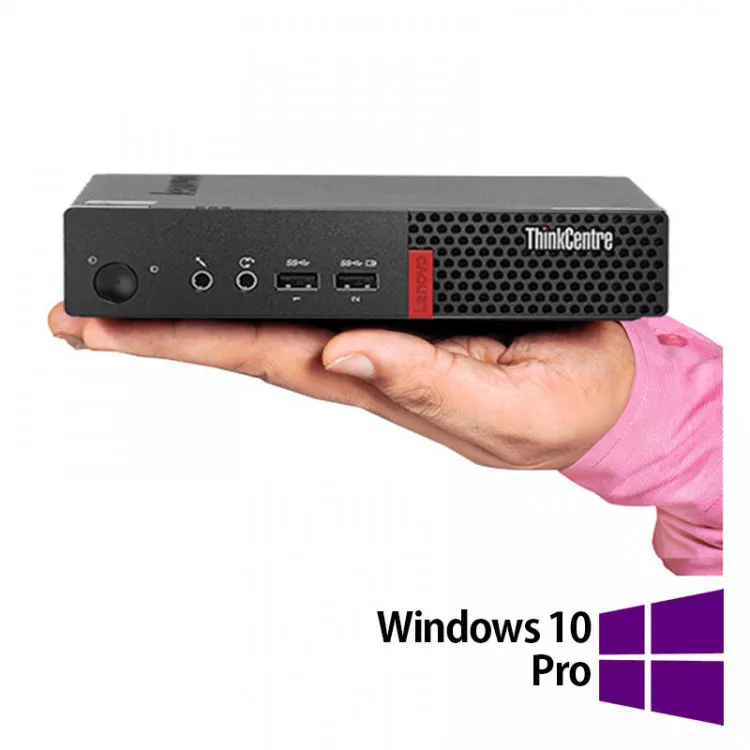 Lenovo ThinkCentre M710q Micro PC Usato - Intel I5-6500T, 8GB RAM, 256GB SSD, Windows 10 - Perfetto Per Ufficio
