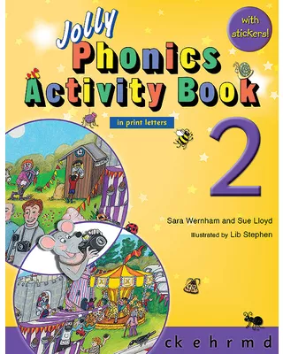 Jolly Phonics Activity Book 2 in Print Letters - Sara Wernham Author ...