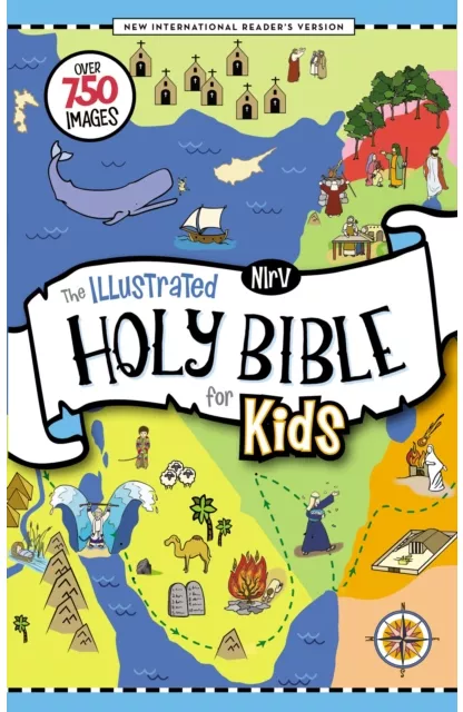 Read With Me Bible: NIrV Story Bible For Children – Hardcover, Revised, Very Good Condition