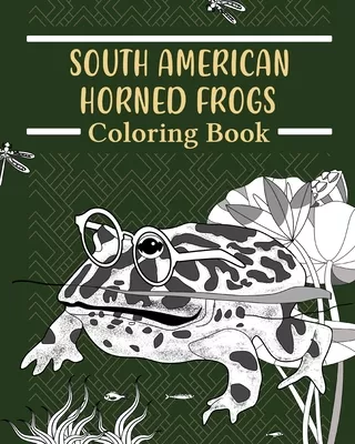 South American Horned Frogs Coloring Book Amphibians Coloring Pages ...