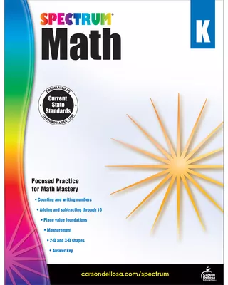 Cable Math Problems Spectrum Spectrum Math Workbook Grade K - Spectrum Compiled by 11111077 - cel.ro