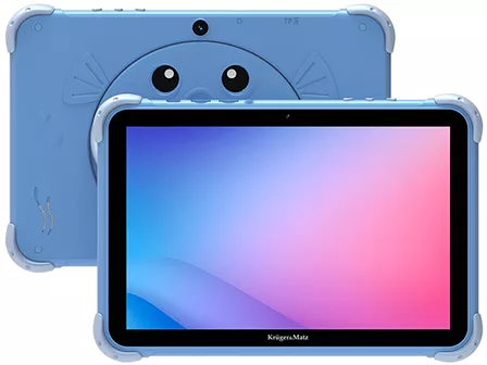 Tableta 10.1" Kruger Matz FUN 1008 4G 64GB 4GB RAM Unisoc Tiger T310 Quad-Core, IPS 5MP, Wi-Fi Bluetooth, Android Albastru - imagine 1