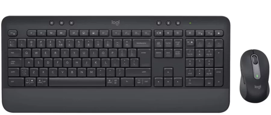 Set Tastatura și Mouse Wireless Logitech Signature MK650, Bluetooth, Multimedia, Gri, ENG — imaginea 5