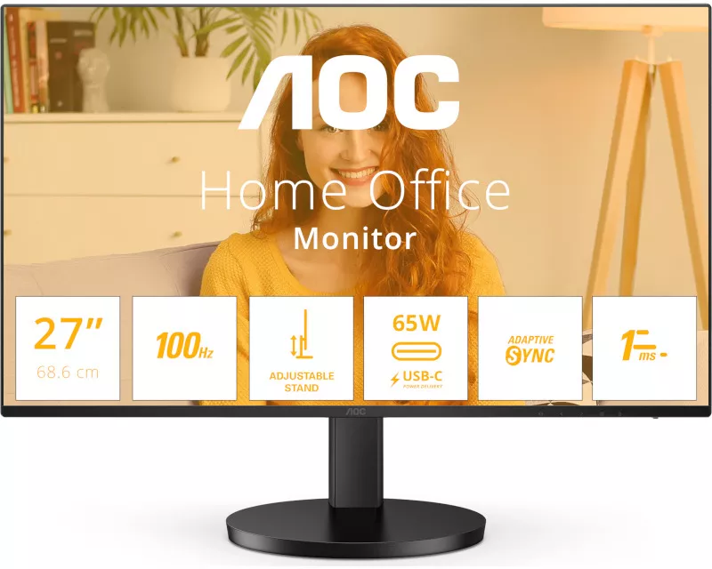 AOC 27" 100Hz IPS 1ms WQHD USB-C
