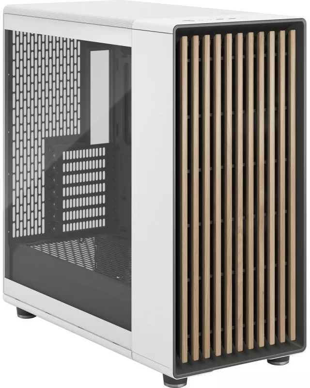 Carcasa Fractal Design North XL Chalk White TG Clear — imaginea 4