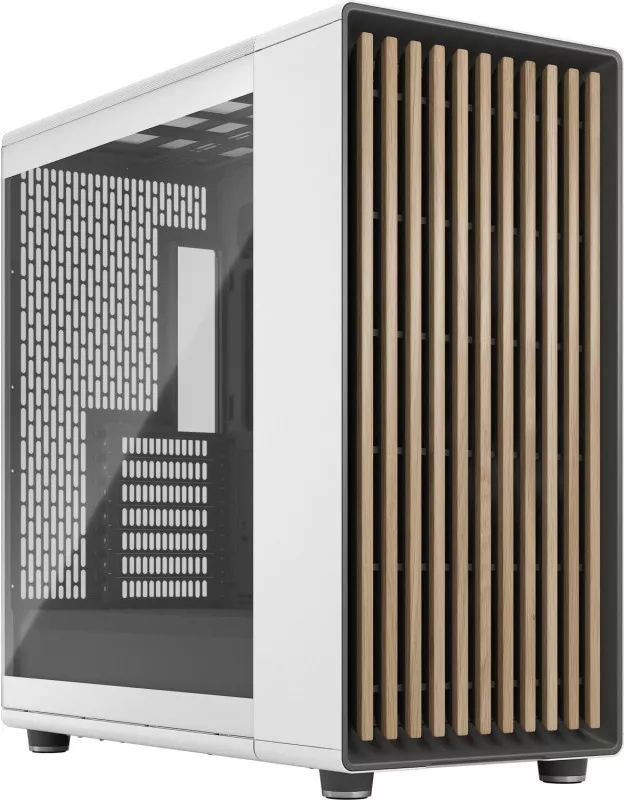Carcasa Fractal Design North XL Chalk White TG Clear — imaginea 2