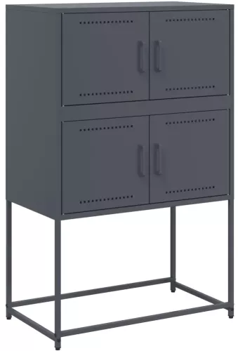 VidaXL Dulap antracit 68 5x38 5x107 cm otel 846484 - cel.ro