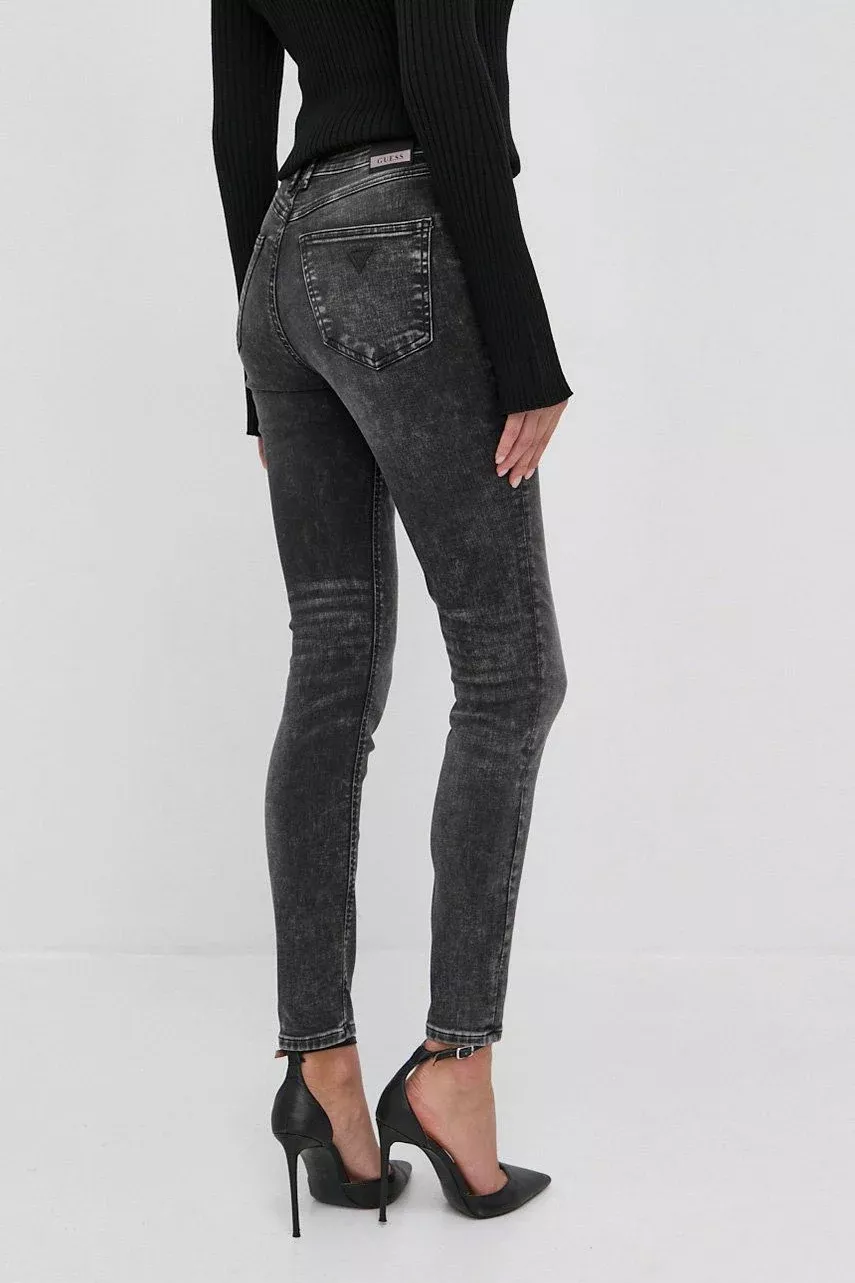 Skinny Jeans Jeans Dama Guess Blugi Skinny Dama Guess W2RA28 W30