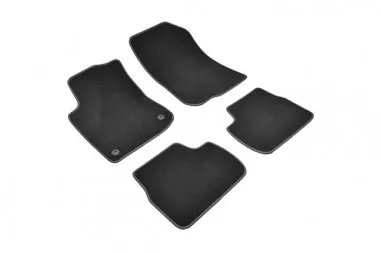 Set Tappetini Auto Peugeot 208 2012-2019 Rezaw-Plast | Qualità TPE Nero