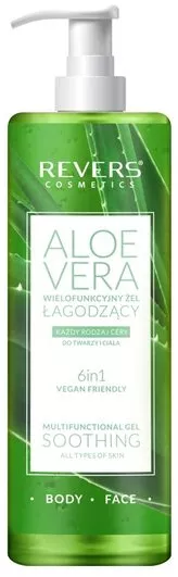 Gel calmant multifunctional pentru fata si corp 6 in 1 cu aloe vera 99  Revers