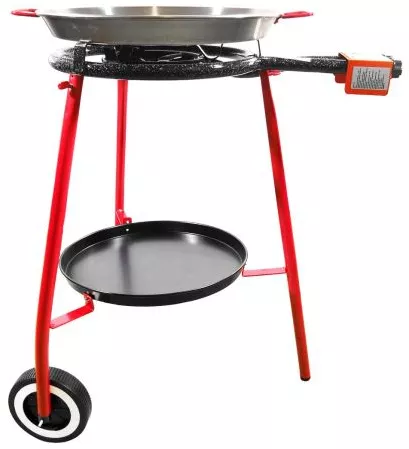 Set pentru gatit paella tigaie arzator stand roti Perfect Home 13361 ...