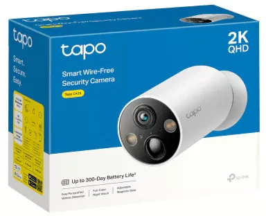Camera de supraveghere TP-Link Tapo C425 4MP 2K QHD Wi-Fi baterie