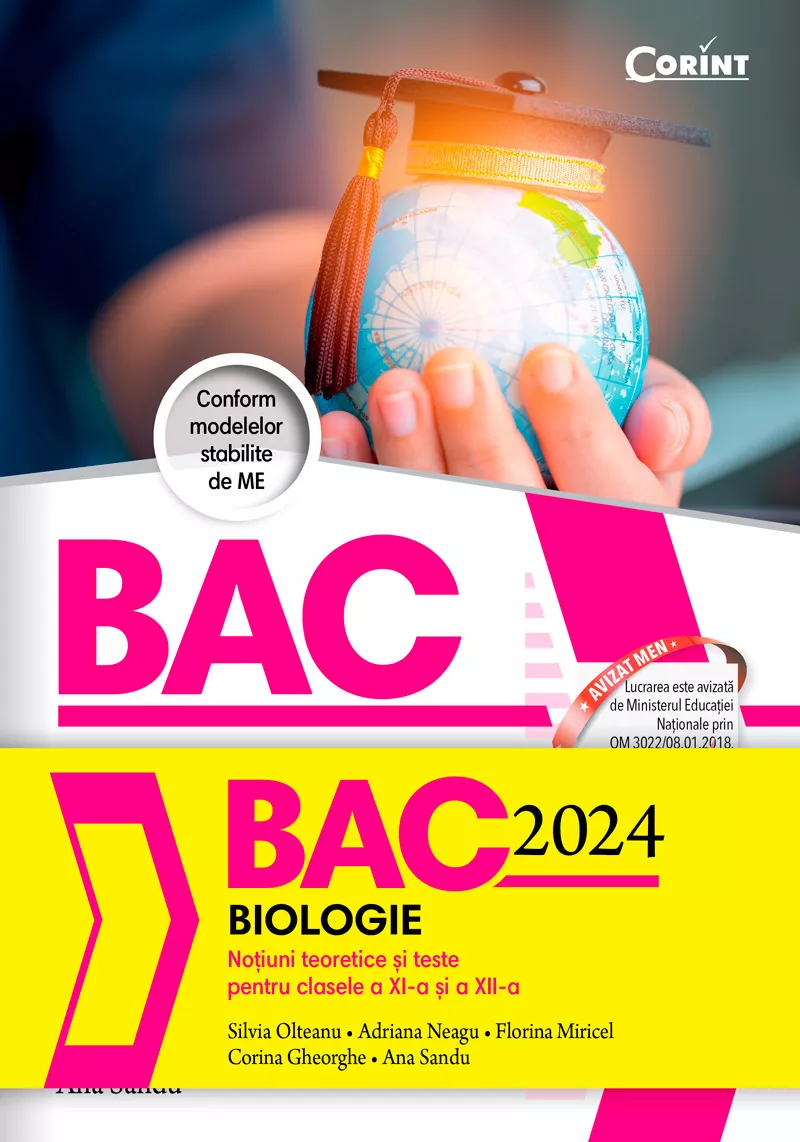 Abiturerlass Hessen 2024 Biologie Bacalaureat 2024 - Biologie. Notiuni teoretice si teste pentru clasele