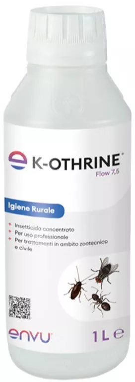 Insecticid profesional Kothrine 7.5 Flow 1 L pentru combaterea ...