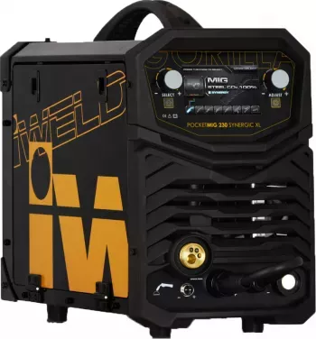 Aparat de sudura MIG MAG MMA si Lift TIG IWELD Pocketmig 230 Synergic ...